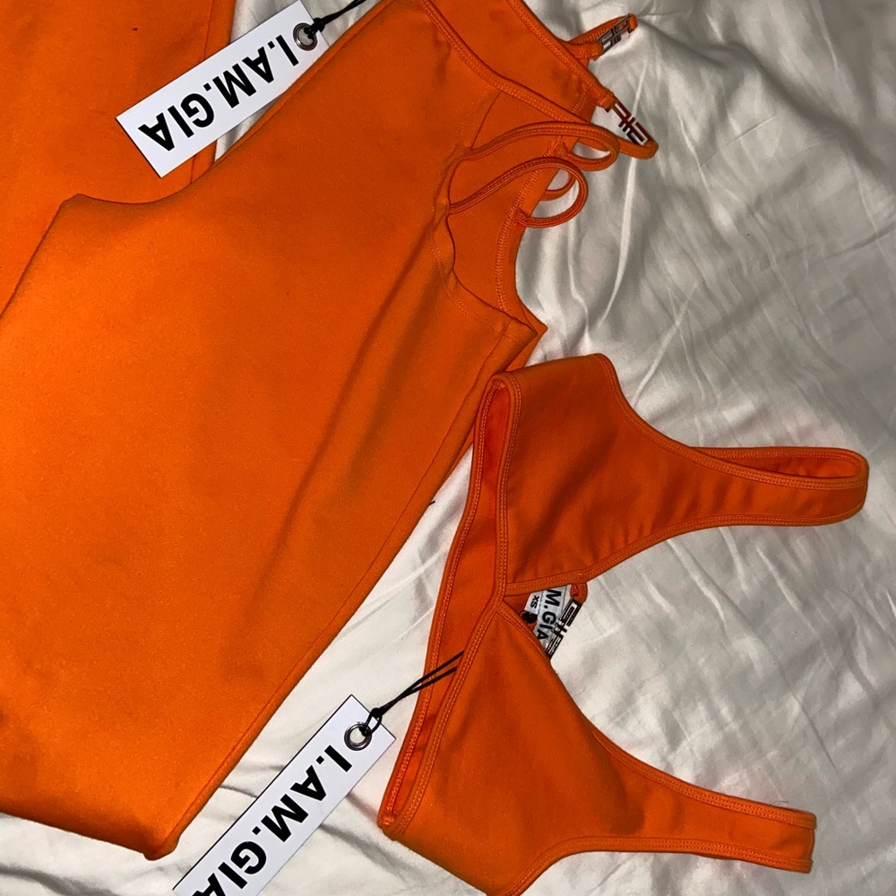 Authentic Orange I.AM.GIA Lucid Set!! 🧡🍊